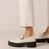 Mask - Mocasín Blanco De Piel Vegana