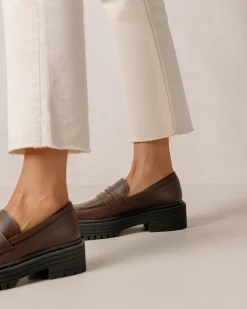 Mask - Mocasín Marrón De Piel Vegana