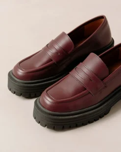 Mask - Mocasín Morado De Piel Vegana