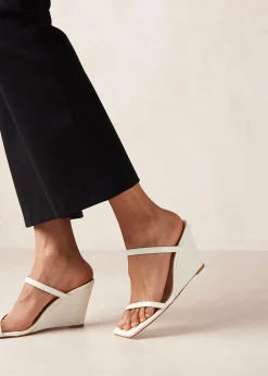 <meta Name="twitter:description" Content="Mules De Cuero Azul Con Cuña