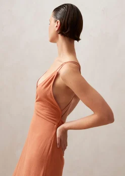 Mia - Vestido Naranja
