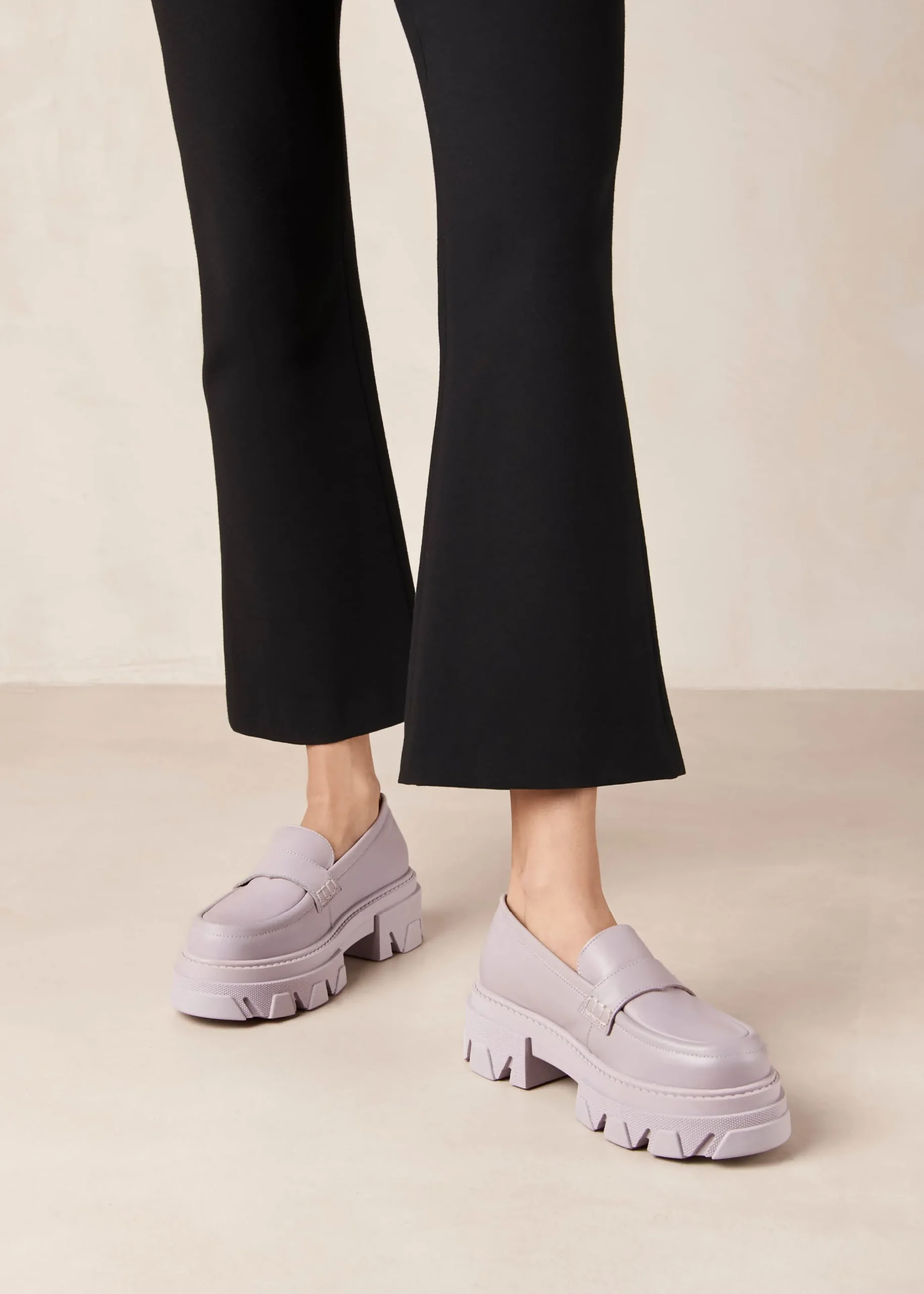 Mocasines De Cuero Lila Trailblazer