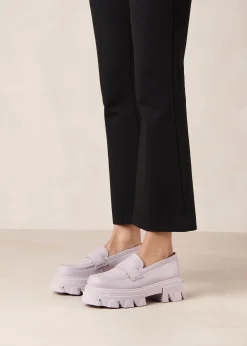 Mocasines De Cuero Lila Trailblazer