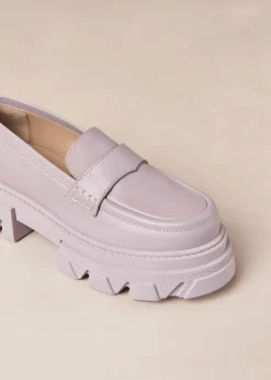 Mocasines De Cuero Lila Trailblazer