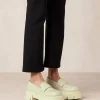 Mocasines De Cuero Verde Apio "Trailblazer"