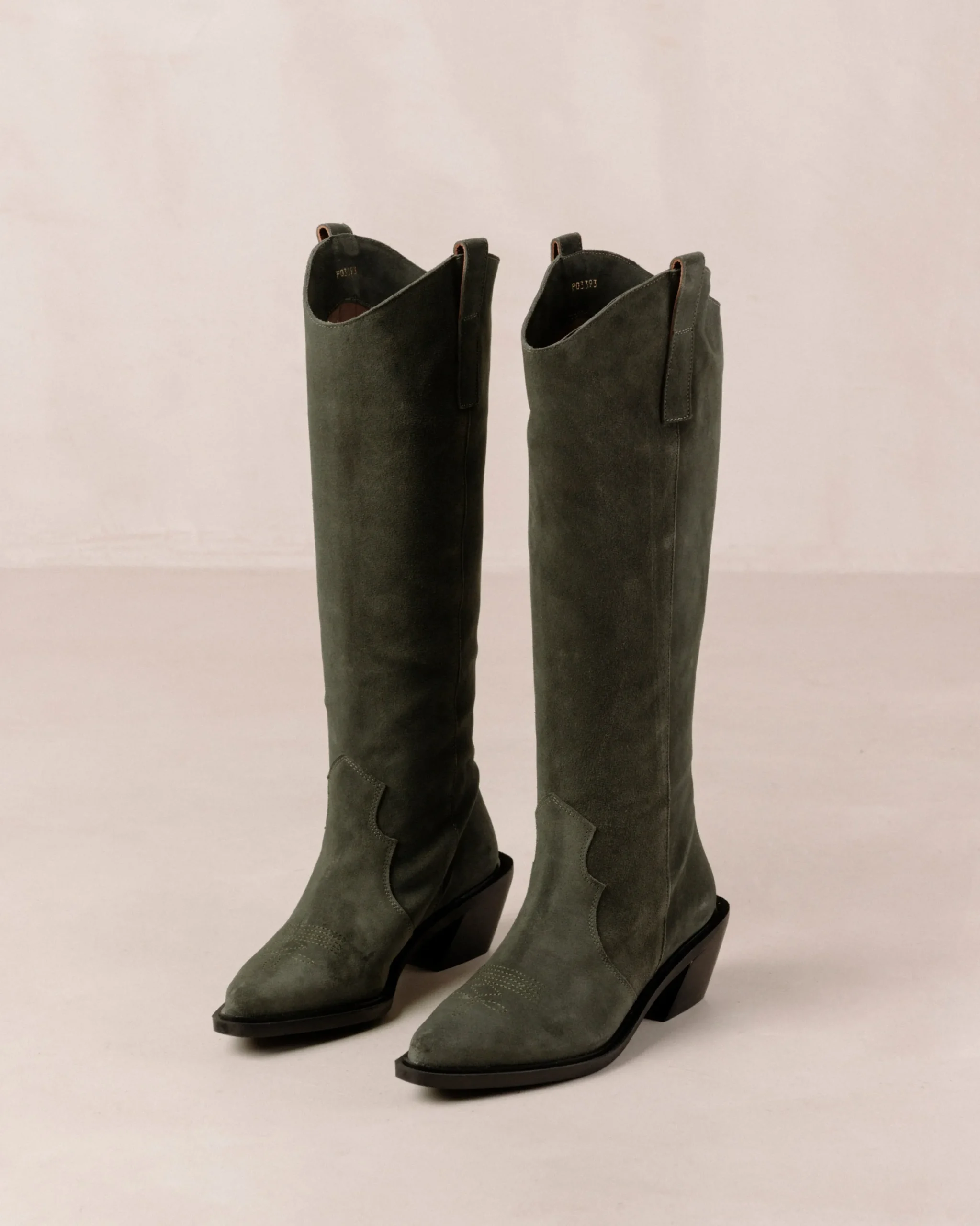 Mount Suede - Botas De Ante Verde
