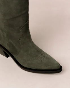 Mount Suede - Botas De Ante Verde