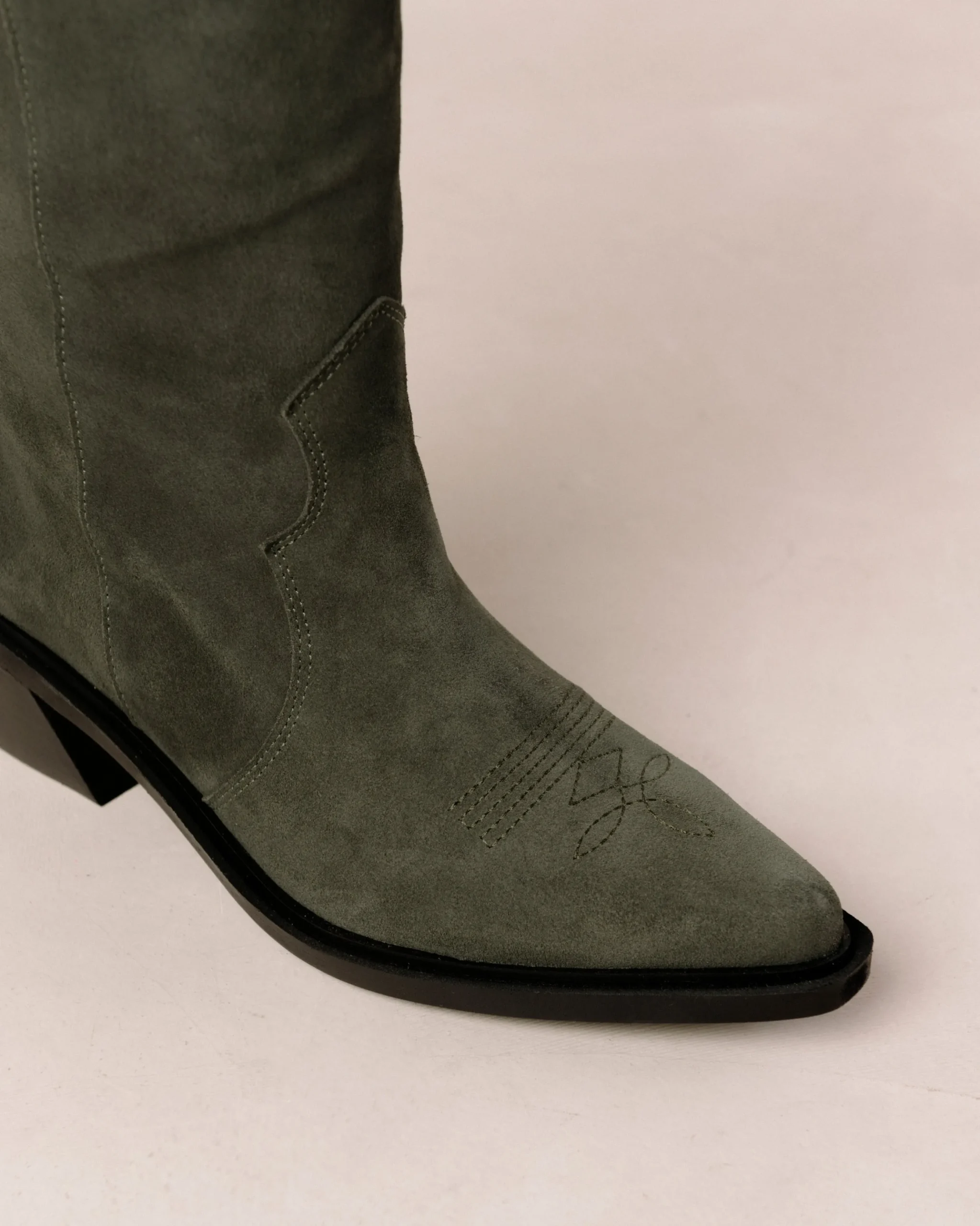 Mount Suede - Botas De Ante Verde