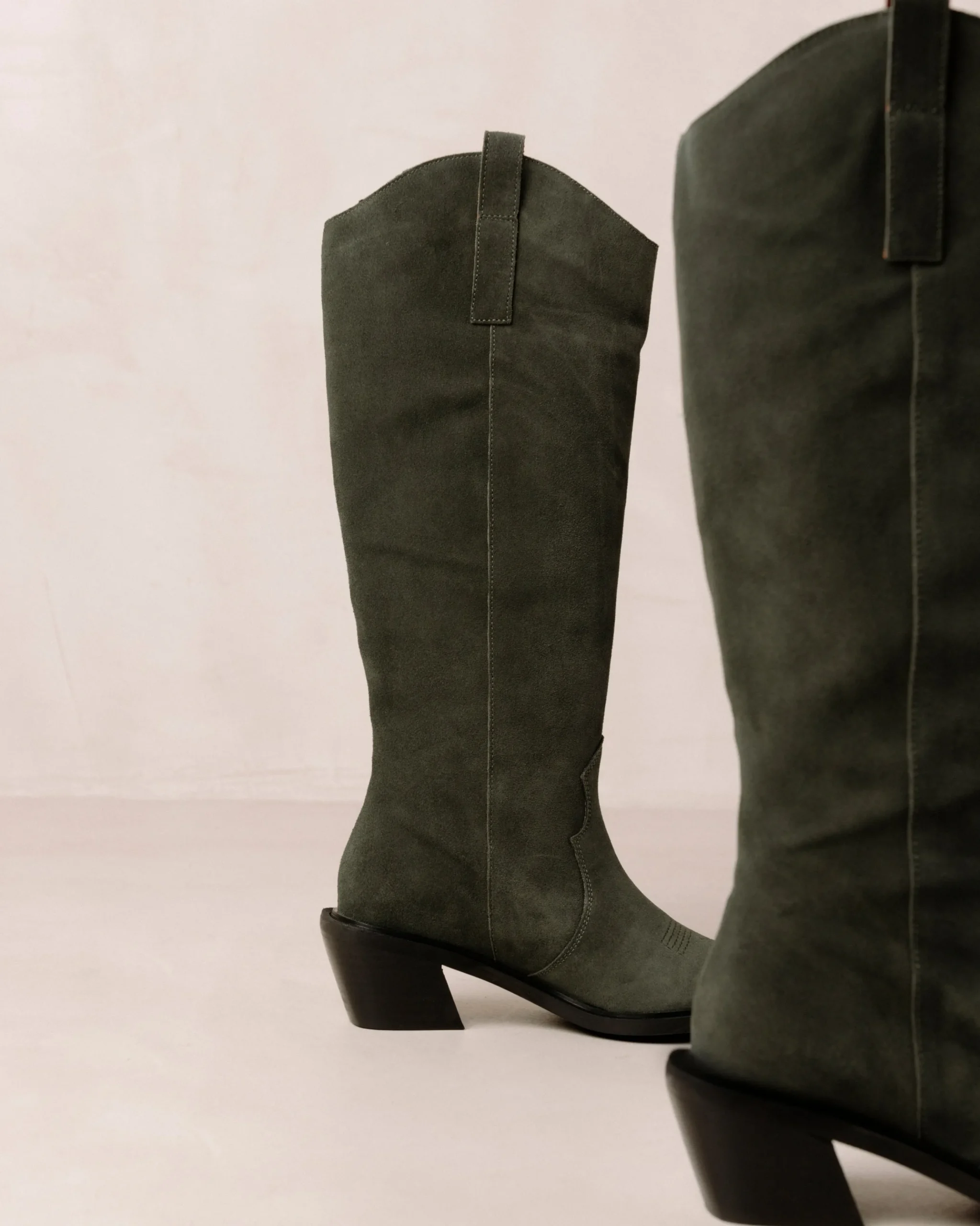 Mount Suede - Botas De Ante Verde