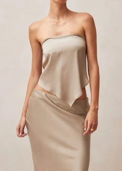 Nida Top Plateado