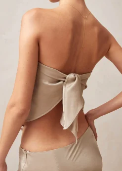 Nida Top Plateado
