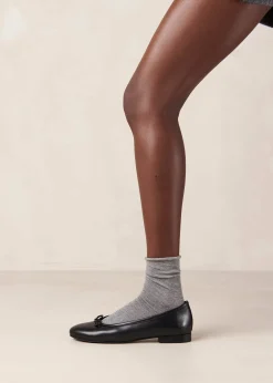 Oriana Bailarinas De Cuero En Color Crema