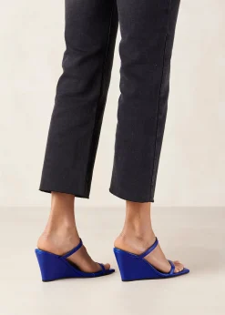 Paixao - Mules De Cuña Azules ALOHAS