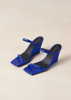 Paixao - Mules De Cuña Azules ALOHAS