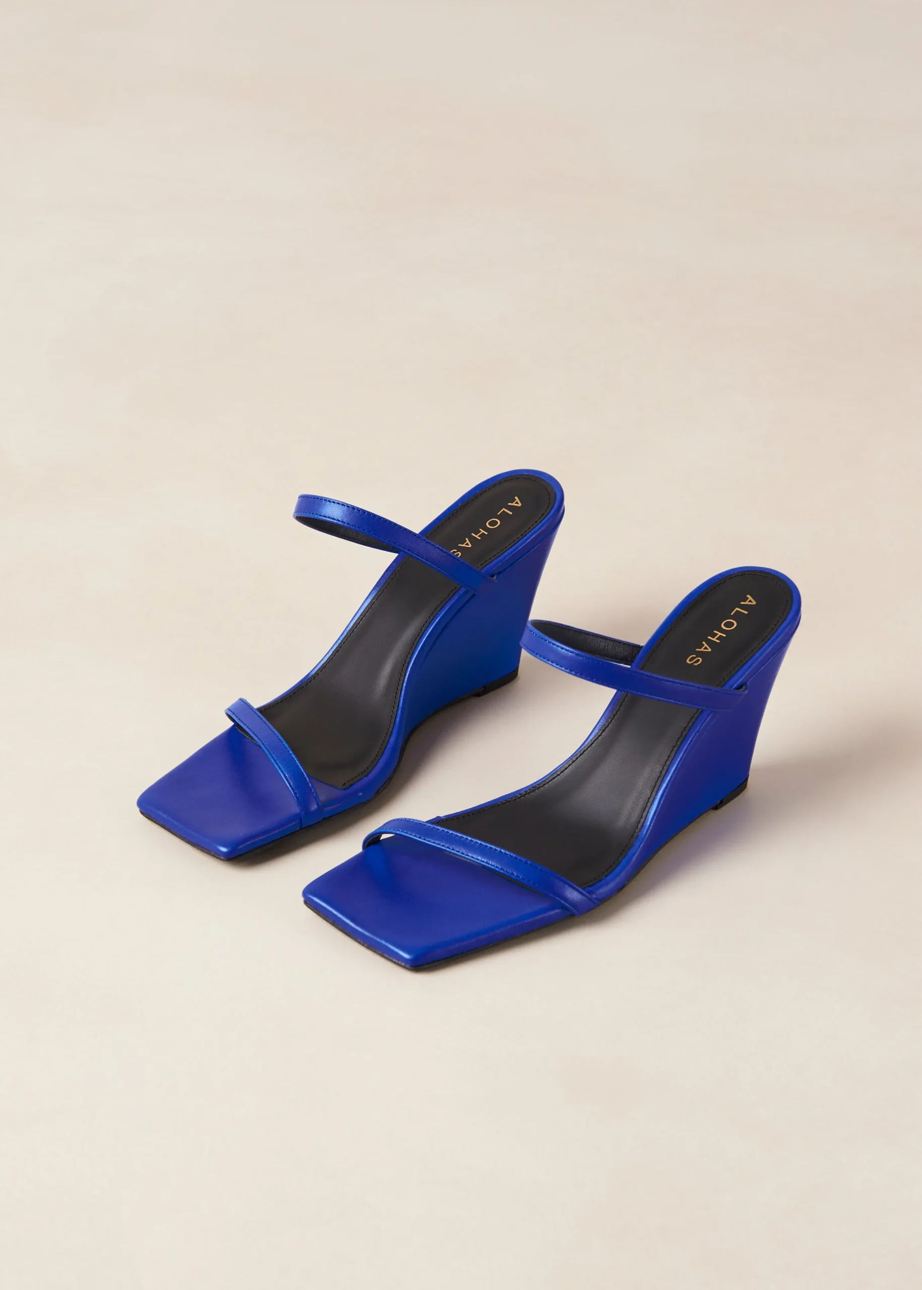 Paixao - Mules De Cuña Azules ALOHAS">