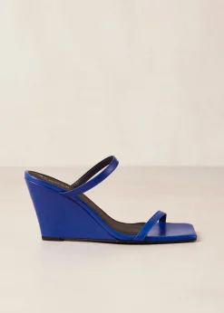 Paixao - Mules De Cuña Azules ALOHAS