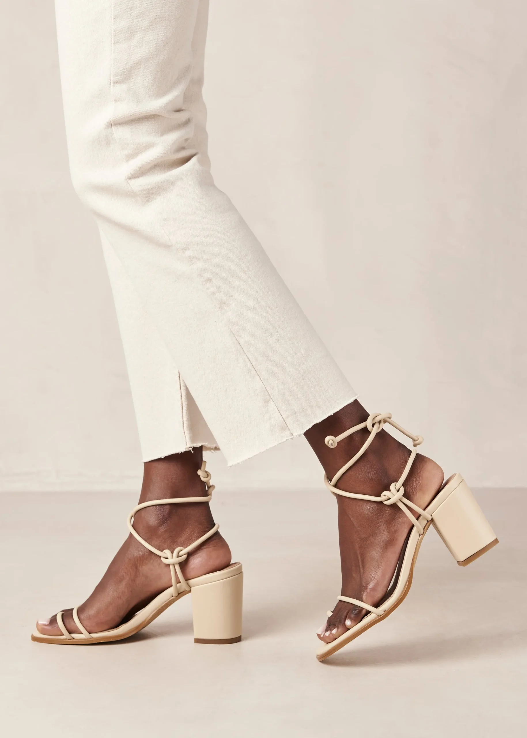 Perry - Sandalias Negras De Piel