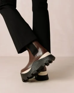 Phoenix Chess - Botas Marrones De Piel
