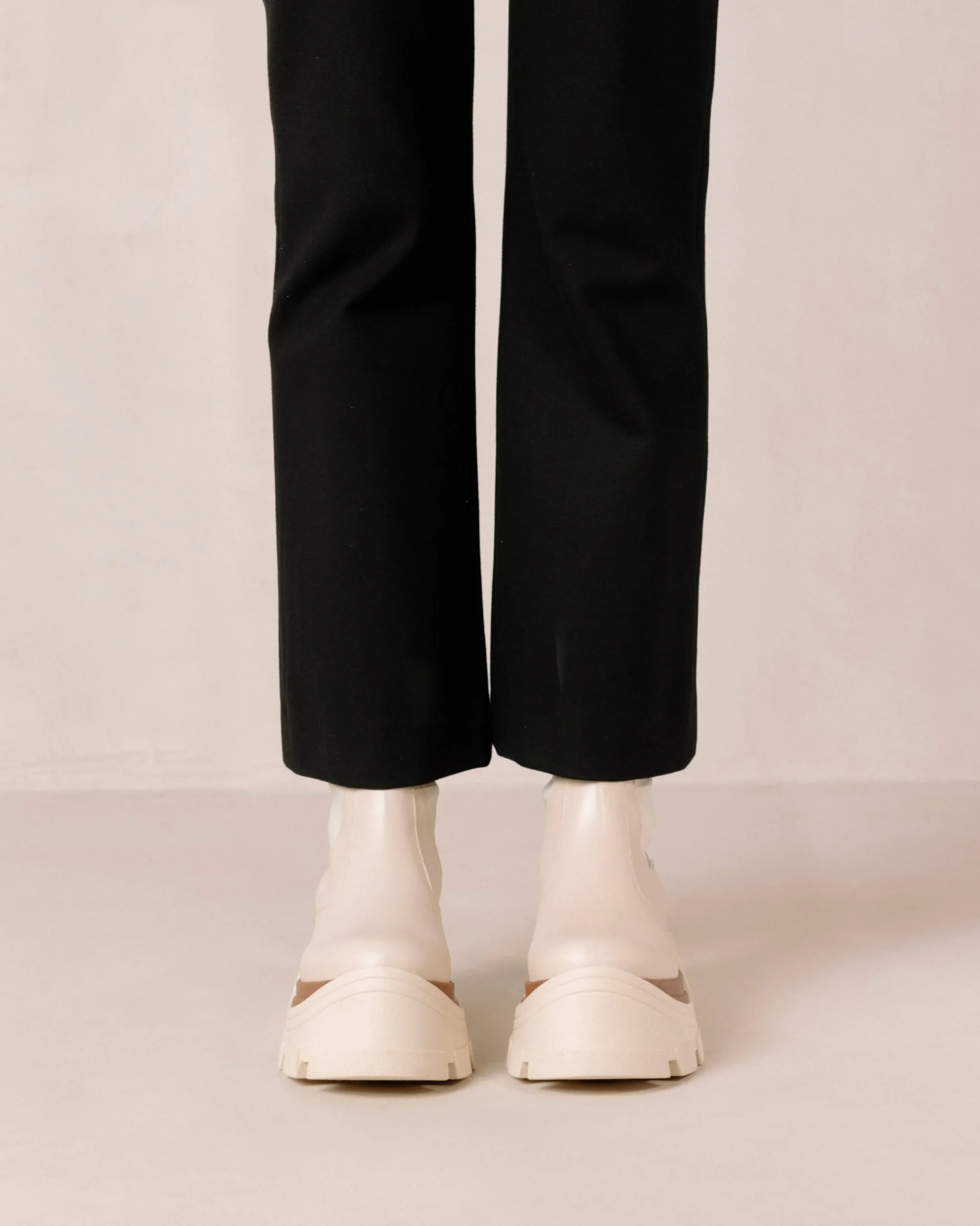 Phoenix Marcona - Botas Blancas De Piel