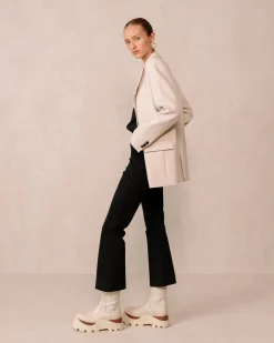 Phoenix Marcona - Botas Blancas De Piel