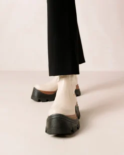 Phoenix Nutty - Botas Blancas De Piel