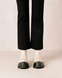 Phoenix Nutty - Botas Blancas De Piel