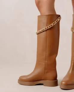 Pier - Botas De Piel Marrones