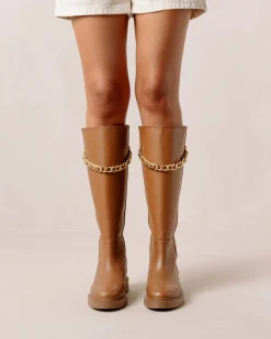 Pier - Botas De Piel Marrones
