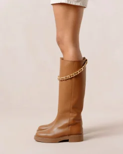 Pier - Botas De Piel Marrones