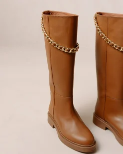 Pier - Botas De Piel Marrones