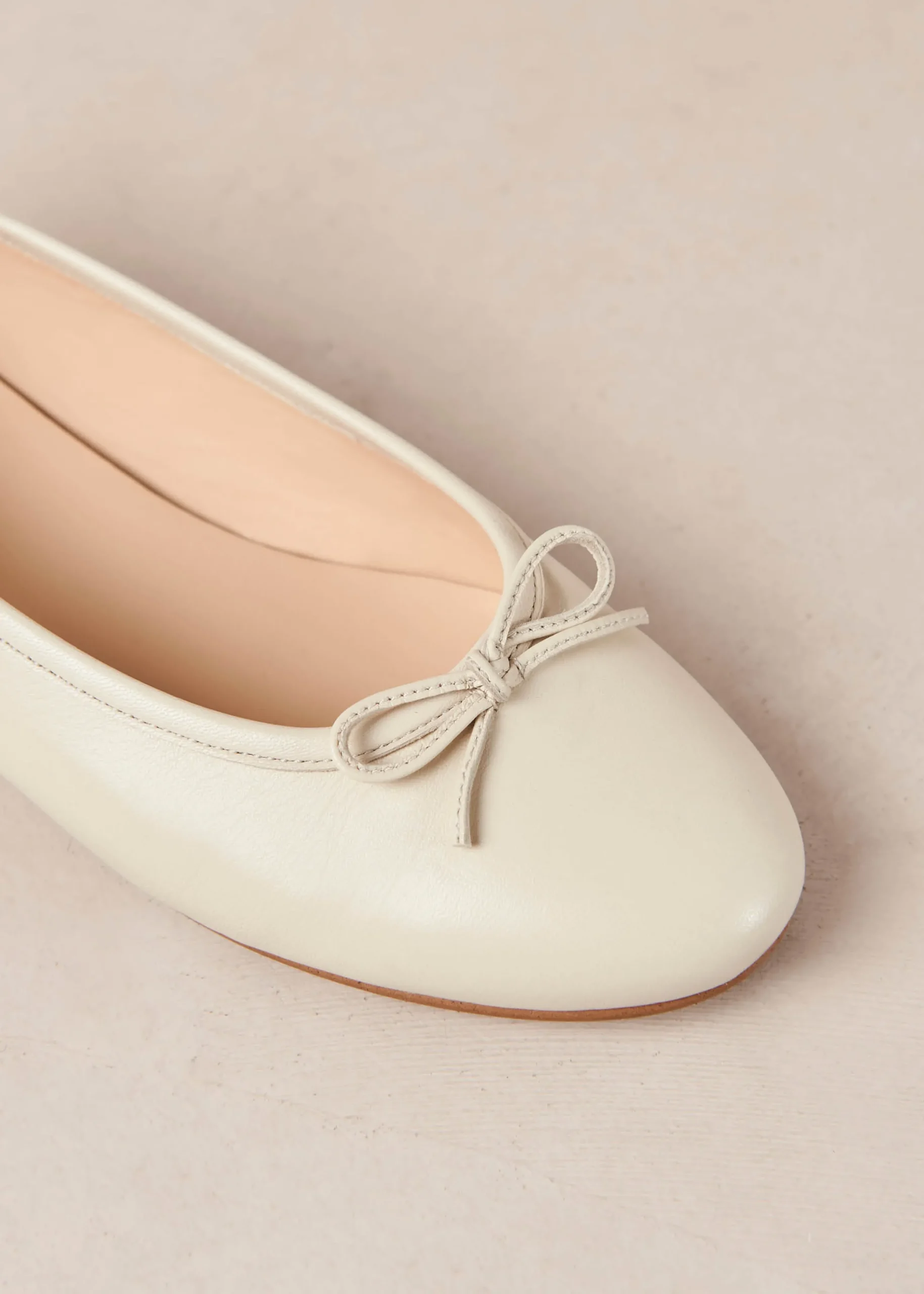 Por Do Sol - Silver Ballet Pumps
