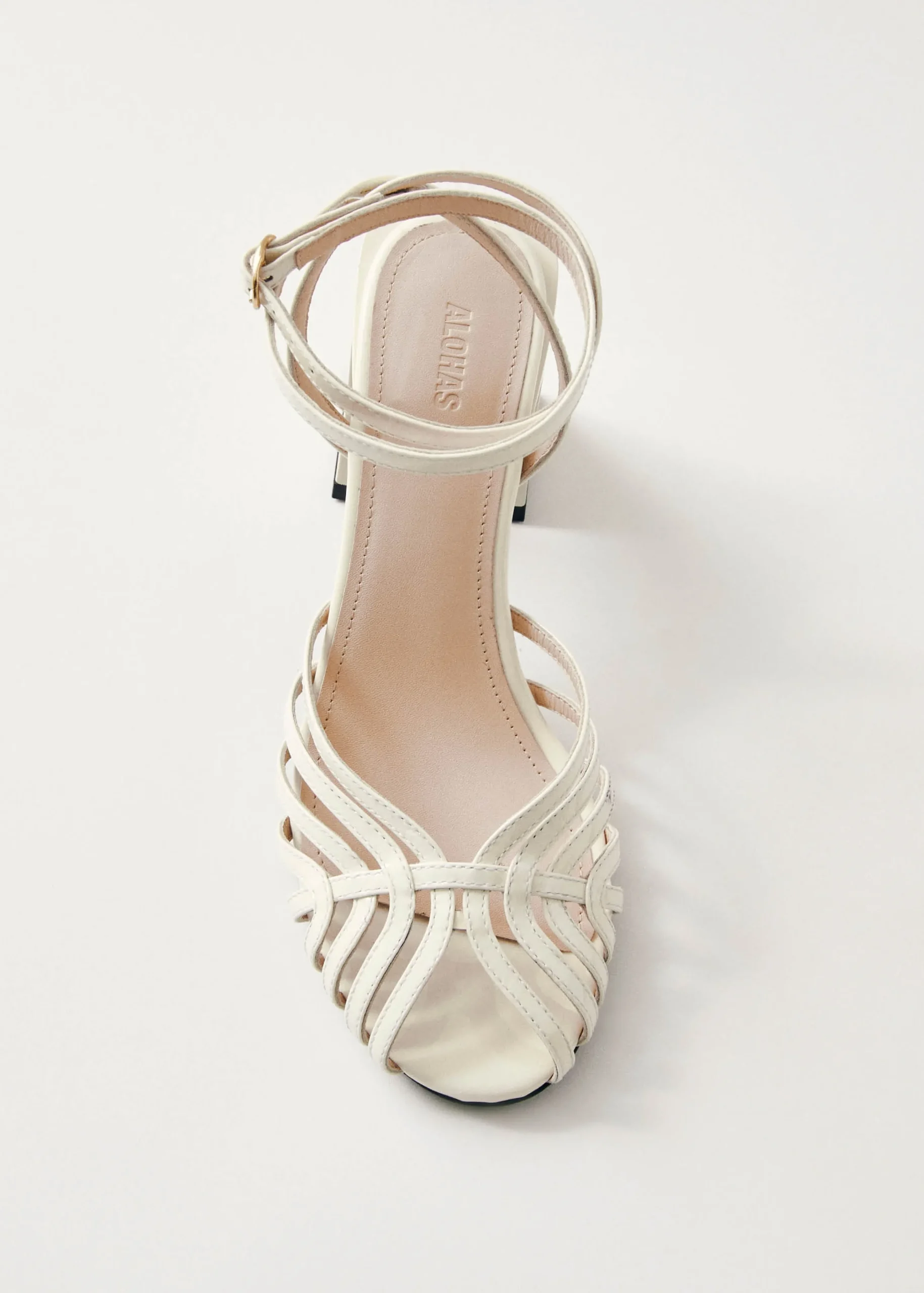Riley Sandalias De Cuero Gris