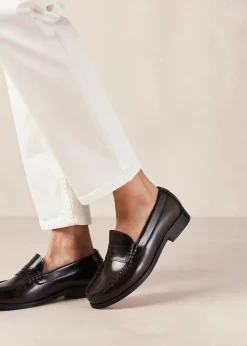 Rivet - Mocasines De Piel Marrón