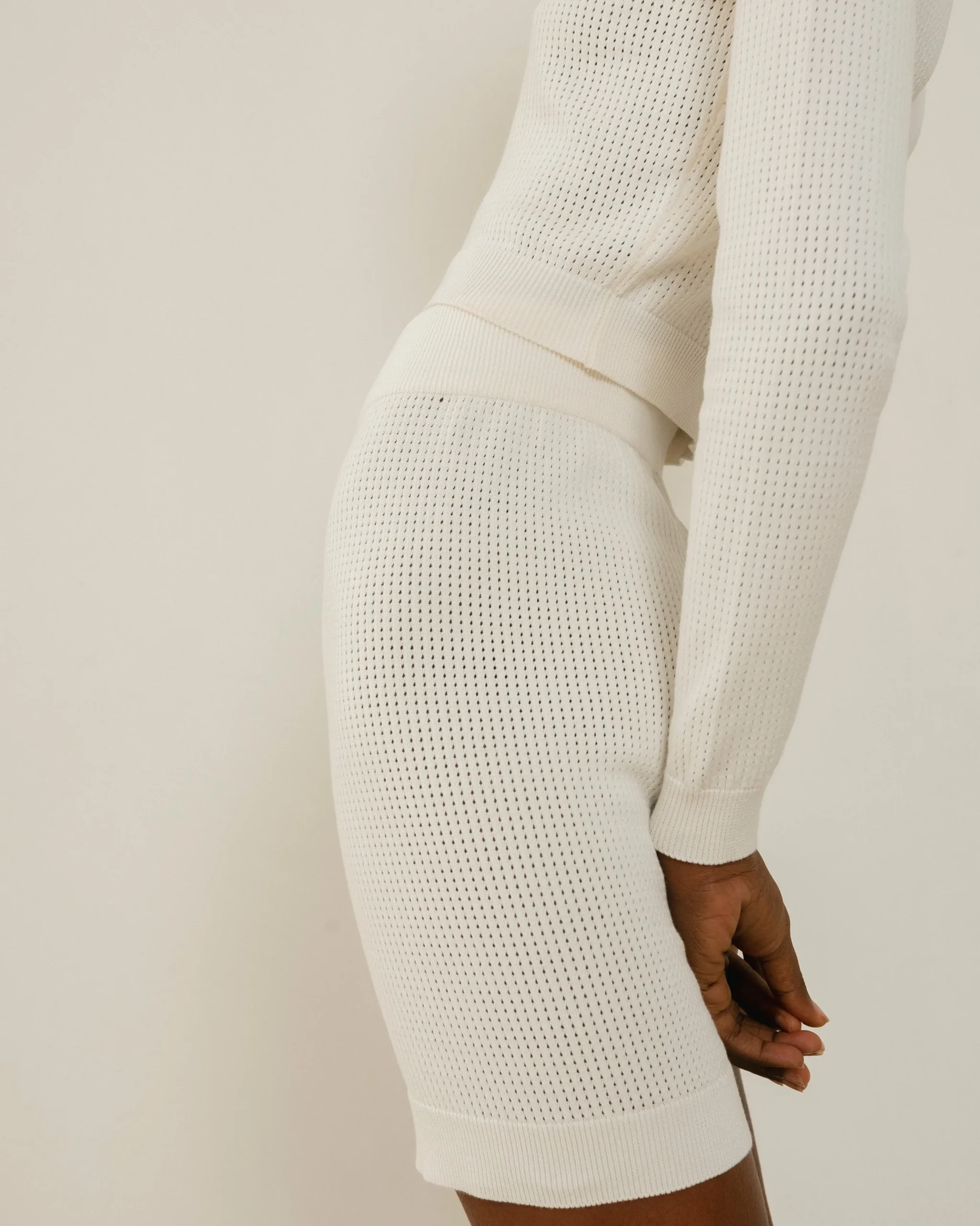 Rookie - Shorts De Punto Blancos