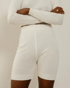 Rookie - Shorts De Punto Blancos