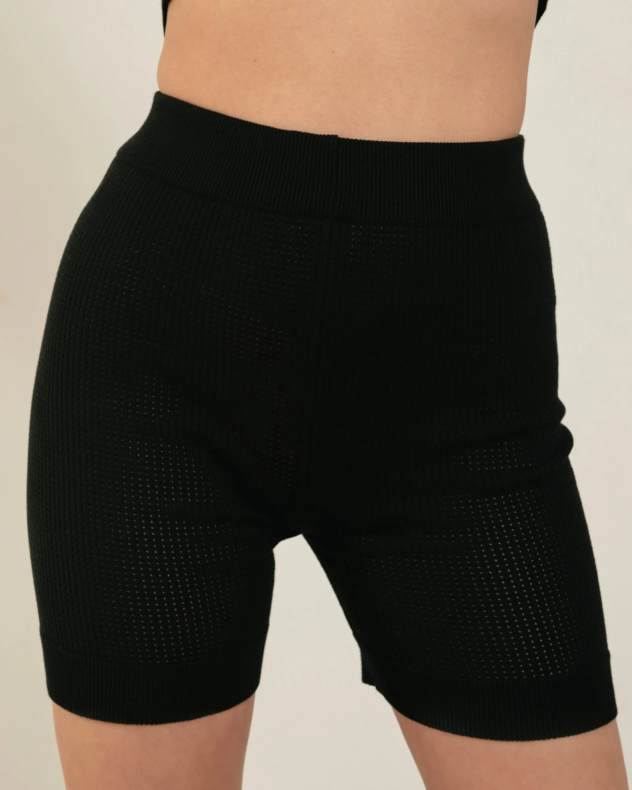 Rookie - Shorts De Punto Negros