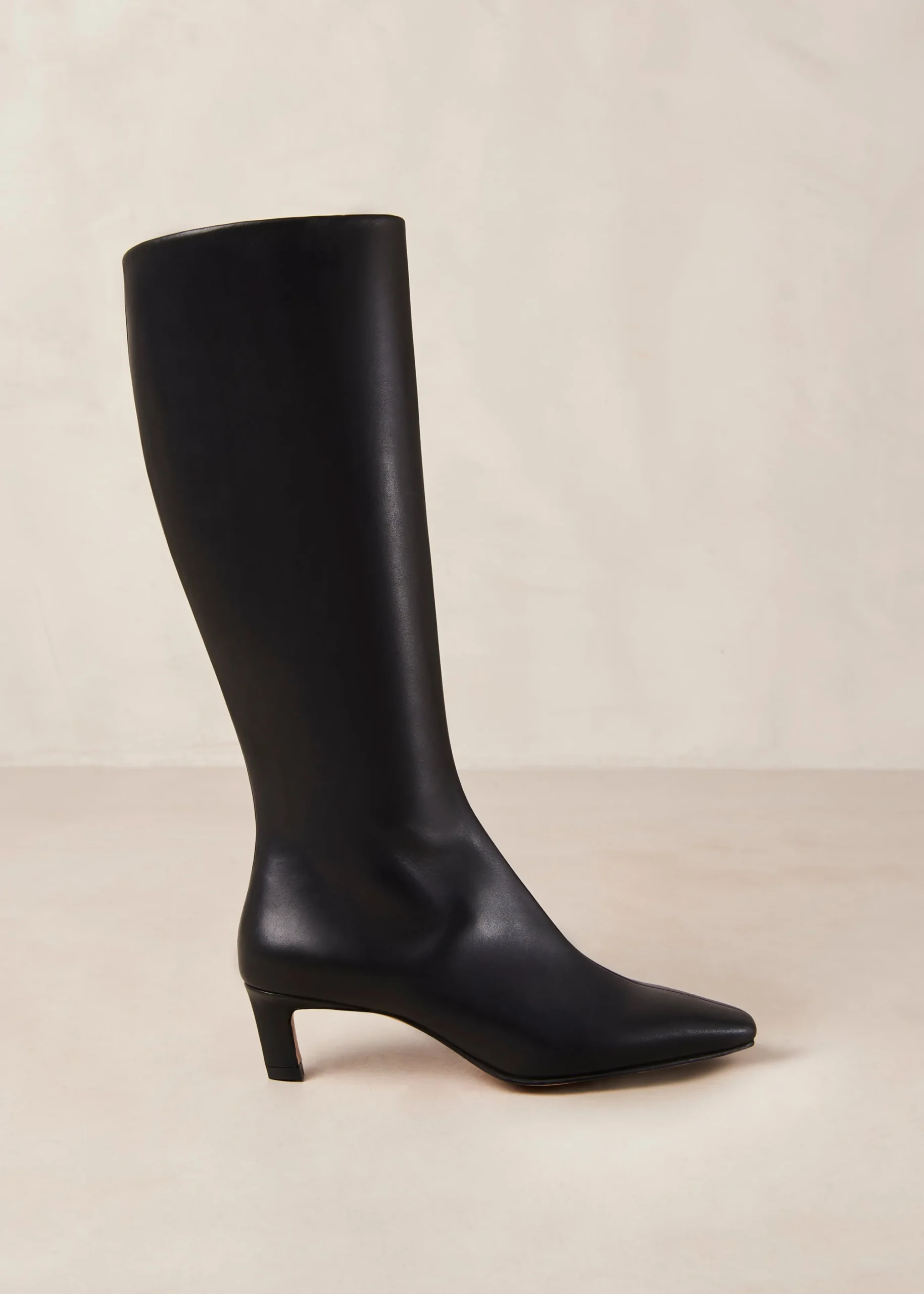 Rory - Botas Altas De Cuero Negras