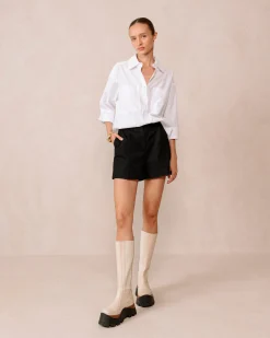 Roxie Nutty - Botas Blancas De Piel