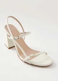 Sandalias De Cuero Negras Rayna