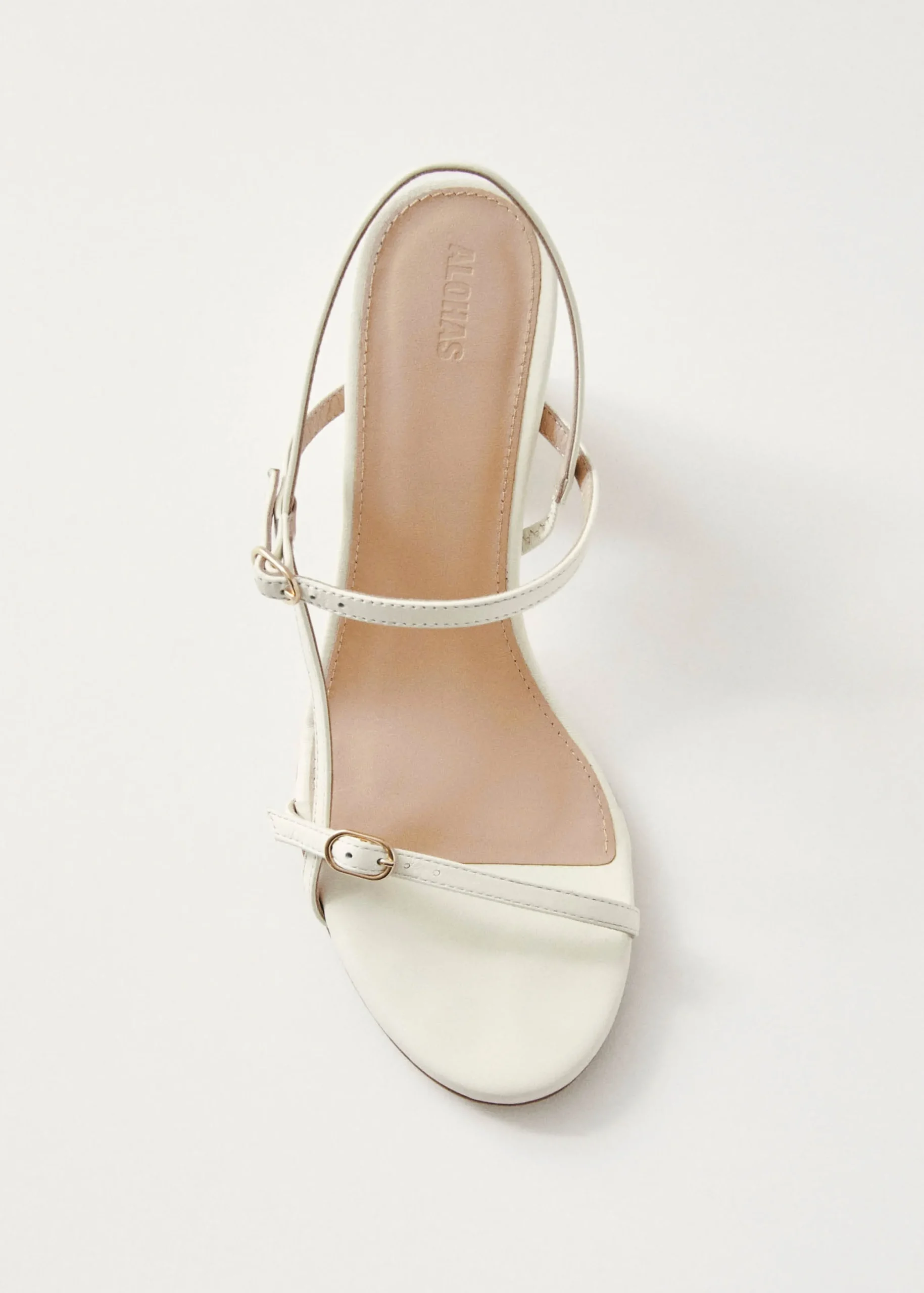 Sandalias De Cuero Negras Rayna