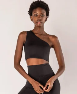 Shoulder Naked - Top Econyl Negro