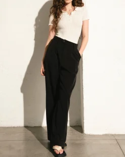 Soft Retro - Top De Punto Crema