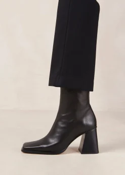 South - Botas De Piel Negra