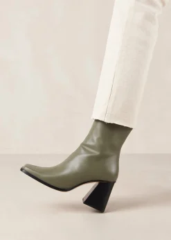South - Botas De Piel Verde