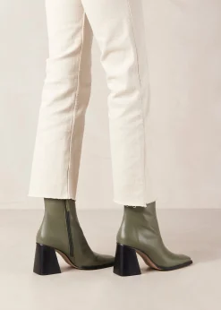 South - Botas De Piel Verde