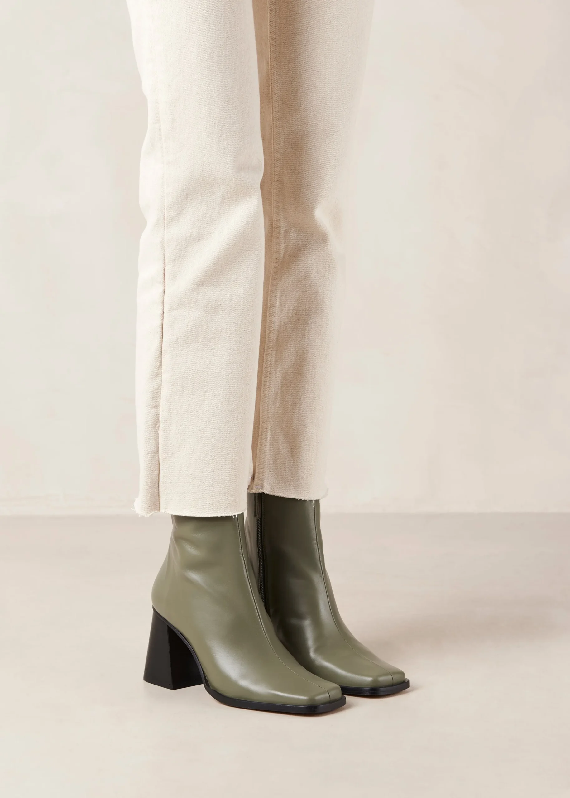 South - Botas De Piel Verde