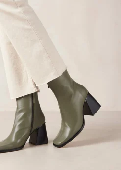 South - Botas De Piel Verde