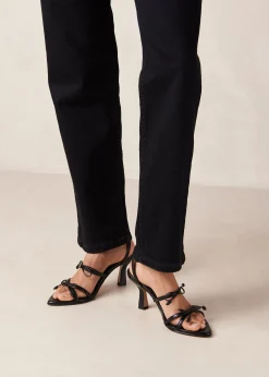 Tasha - Mules Rosas De Piel