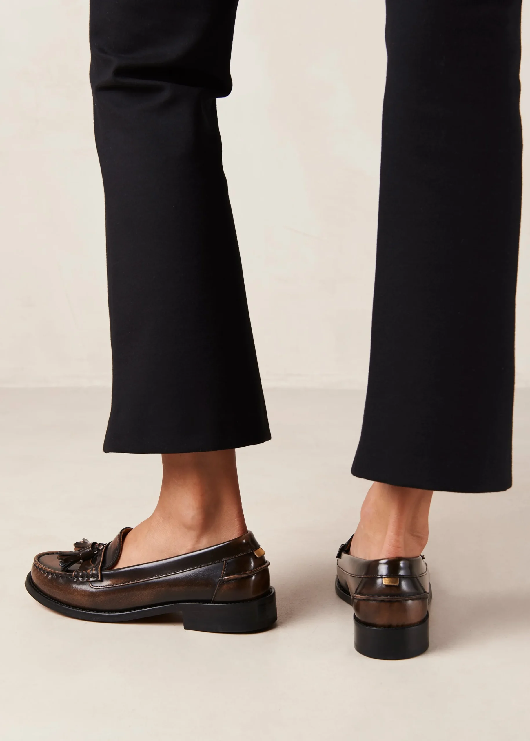 Terrane - Mocasines Marrones De Piel