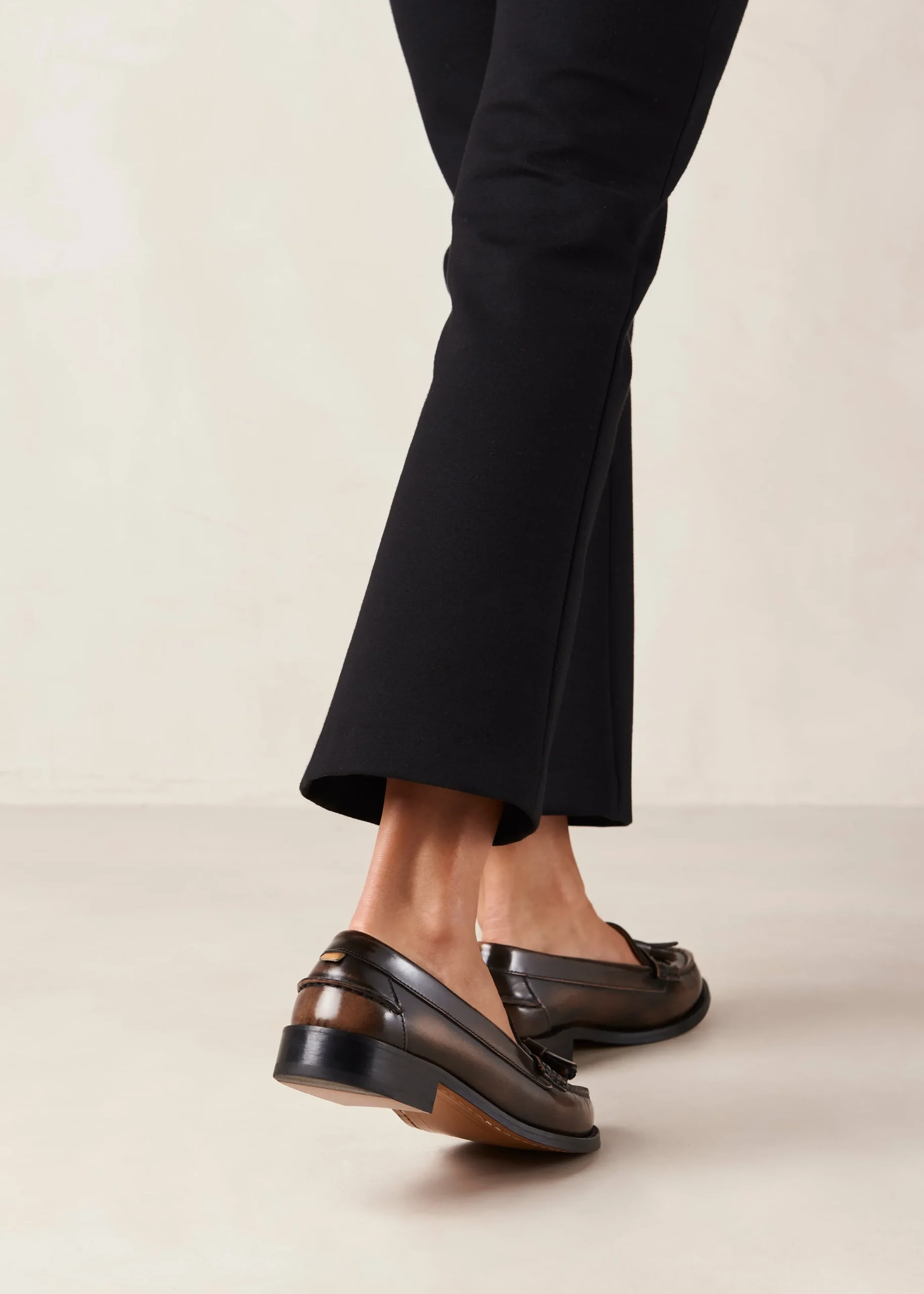 Terrane - Mocasines Marrones De Piel